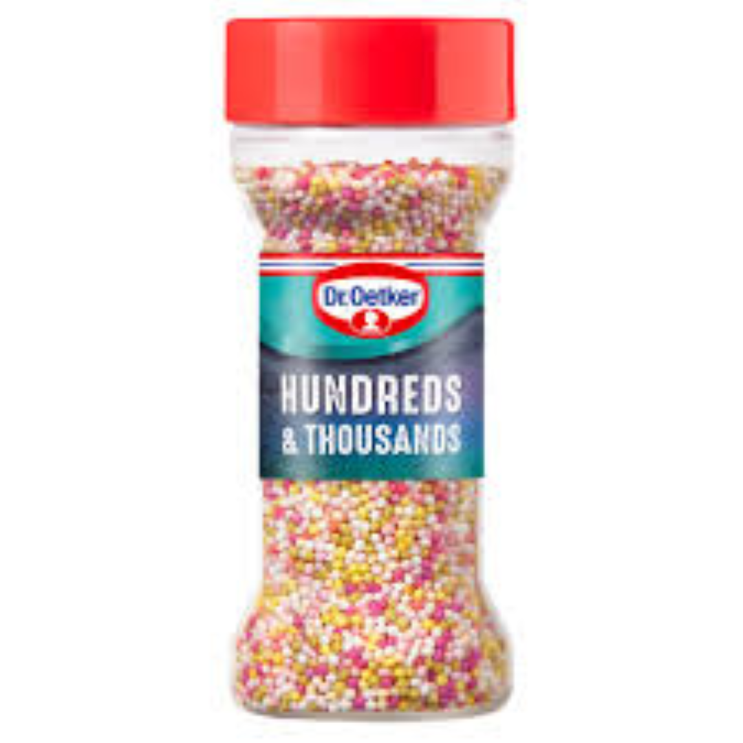 DR OETKER HUNDREDS & THOUSANDS 65G